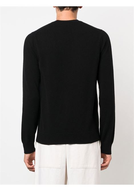 knit pullover man black COMME DES GARÇONS | FZ-N108-PER1